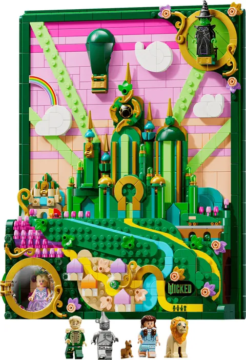 Lego Wicked Emerald City Wall 1518 Pcs 75685