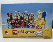 LEGO 71009  The Simpsons Series 2 Minifigure CMF  box of 60 Packs NEW & SEALED