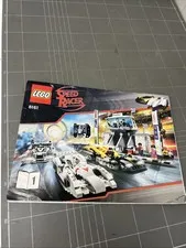 VINTAGE TOY LEGO MANUAL INSTRUCTIONS BOOKLET ART SPEED RACER 8161