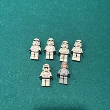 Lego Star Wars Imperial Lot Stormtroopers + Scout Trooper + Lieutenant minifig￼ 