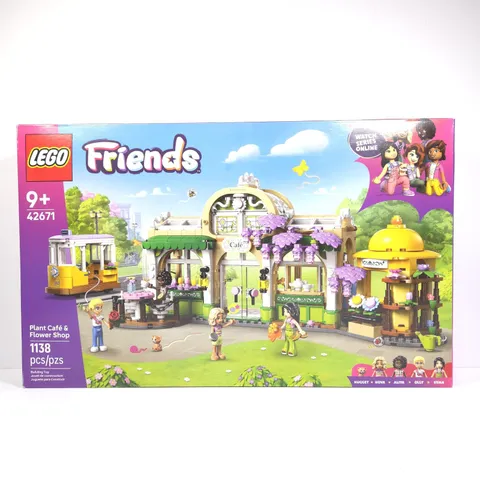 LEGO Friends Plant Café & Flower Shop 42671 NIB 1138-Piece Building Toy