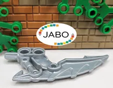 (S18 / 2 / 32) LEGO Bionicle 57563 Weapon Mahri Matoran Blade Pearl Light Grey
