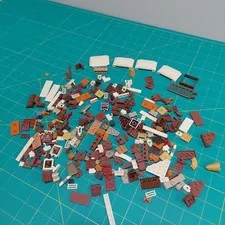 LEGO Bulk 1x1 & Speciality Brown Gold Tan 5.5oz SNOT parts pieces