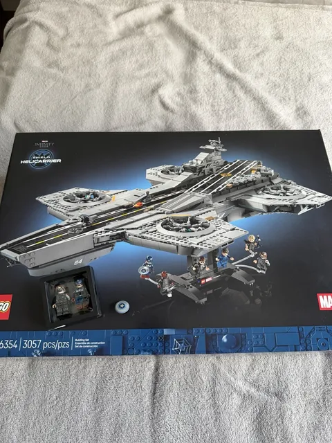 LEGO Marvel Avengers Helicarrier 76354 – Complete w/ All Minifigures