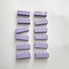 LEGO Parts 3010 (12pcs) Basic Brick 1 x 4 Lavender Purple