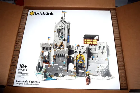 Lego 910029 Bricklink Designer Program Mountain Fortress New Sealed Limited