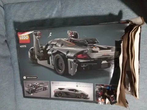 LEGO Technic Koenigsegg Jesko Absolut Grey Hypercar 42173 801 pcs