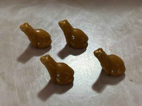 Lego Gold Tree Frogs