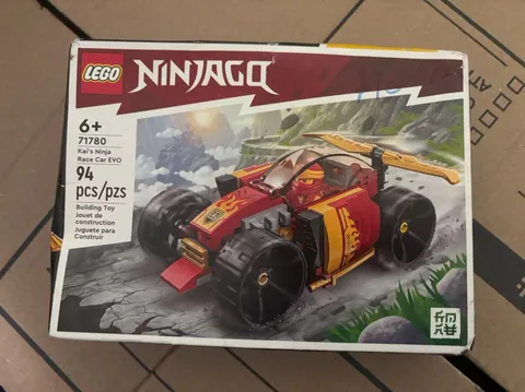 LEGO NINJAGO Kai’s Ninja Race Car EVO 71780 Building Toy Set new box scratch