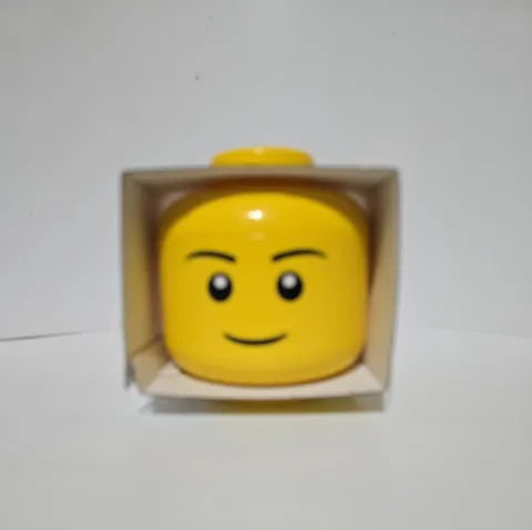 LEGO Storage Products: 40331724 Mini Head Yellow - Boy NEW