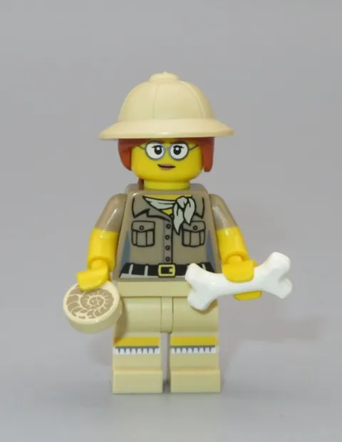 LEGO Paleontologist fossil minifigure CMF Collectible Series 13 CMF