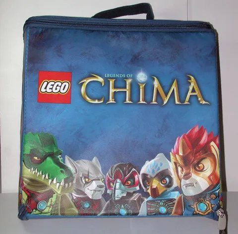 New Lego CHIMA Battle Carrying Case Laval Storage Holder Holds 400 Bricks Battle
