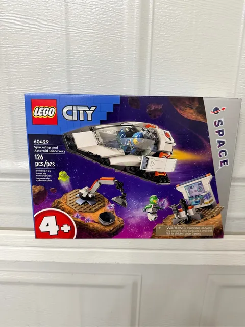 LEGO City Spaceship and Asteroid Discovery 60429 Space Building Set