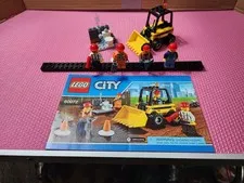 LEGO CITY: Demolition Starter Set (60072) Complete Set With Mini Figures