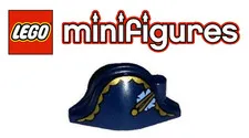 LEGO ® LEGO ® bicorn hat admiral pirate headgear minifigure hat pi157 new