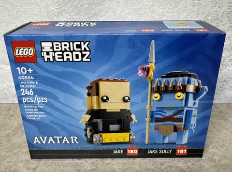 Lego Brick Headz Jake Sully & his Avatar 40554 Brand New Sealed
