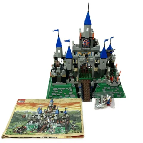LEGO Knights' Kingdom King Leo's Castle 6098/6091 In 2000 Used W/Manual As Is