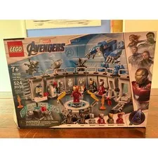 LEGO Marvel Iron Man Hall of Armor 76125 - Open Box, Factory Sealed Bags