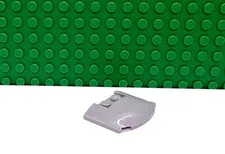 Lego 1 Light Bluish Gray 4x3 recessed 2 studs sloped car truck hood NEW