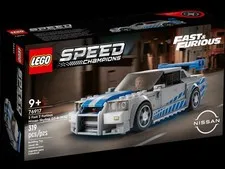 Lego Speed Champions 2 Fast 2 Furious Nissan Skyline GT-R (R34) 76917 new sealed