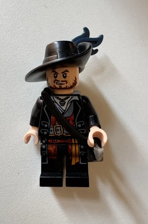 Lego Pirates Of The Caribbean Skeleton Hector Barbossa Lego Minifigure 