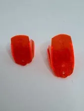 LEGO Hero Factory TRANS-NEON ORANGE Armor Ball Joint Socket 90639 & 90640