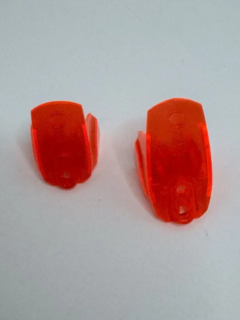 LEGO Hero Factory TRANS-NEON ORANGE Armor Ball Joint Socket 90639 & 90640