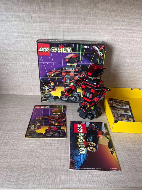 LEGO Space Spyrius 6949 Robo-Guardian Original Vintage MISB!! The part is intact