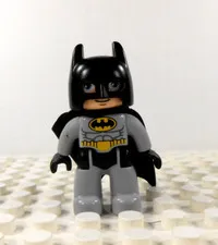 Lego Duplo Figure Batman black/slate gray w/ cape