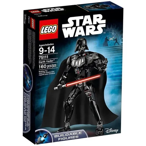 LEGO Star Wars Darth Vader Buildable Figure (includes instructions but no box)