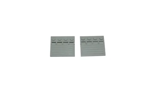 2 Lego® 9V RC TRAIN Railway Cargo Hinge Gate GREY