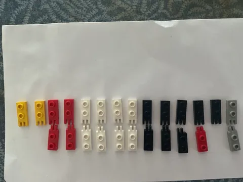 Lego Parts 4275 and 4276 - Vintage. See Photos For Parts. 25 Pieces