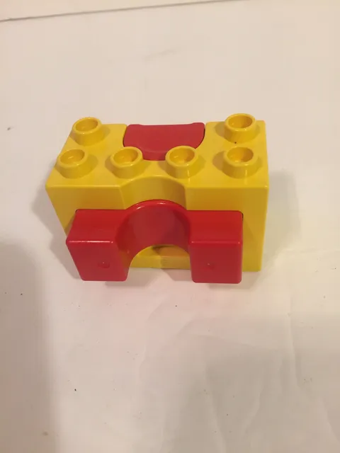 Lego Duplo Spring Loaded Block For Moving Duplo Vehicles 
