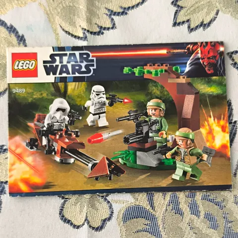 LEGO instructions Star Wars 9489 Endor Trooper Battlepack booklet DE/EN/FR