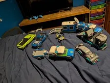LEGO Mixed Lot Vehicle Bundle - Multicolor Cars & Trucks, Police Set Theme