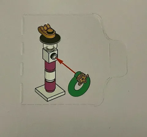 LEGO 41382 Street Light Friends Replacement Add-on Parts Pieces Sealed Bag - New