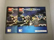 LEGO Instructions - Space Police Hyper speed Pursuit - 5973. VGC.