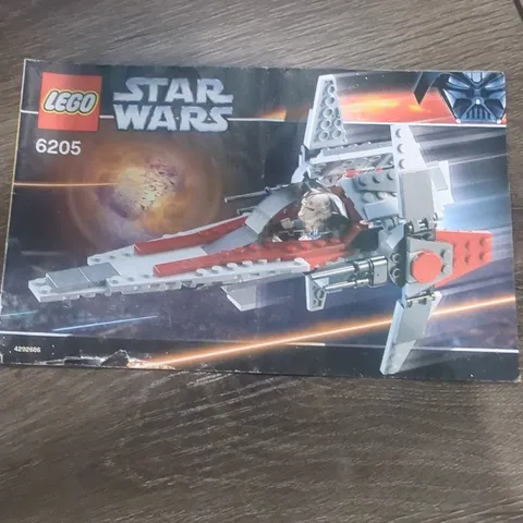 Lego Star Wars V-wing Fighter 6205  - Instruction Manual Only