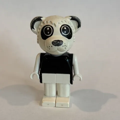 ( E5 / 2 ) Lego Fabuland figure fab10a Patrick Panda 3628