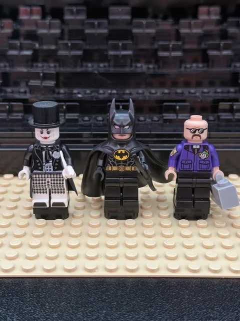 Lego 76161 Tim Burton's Batman , The Joker Lawrence The Boombox Goon Minifigures