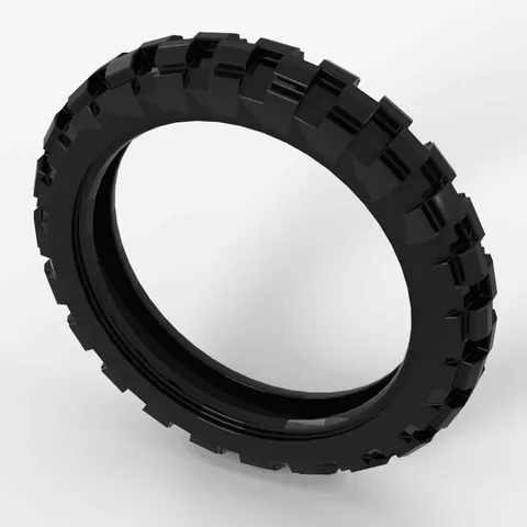 LEGO® Wheel, Tire & Tread: 2902 - Black - Used