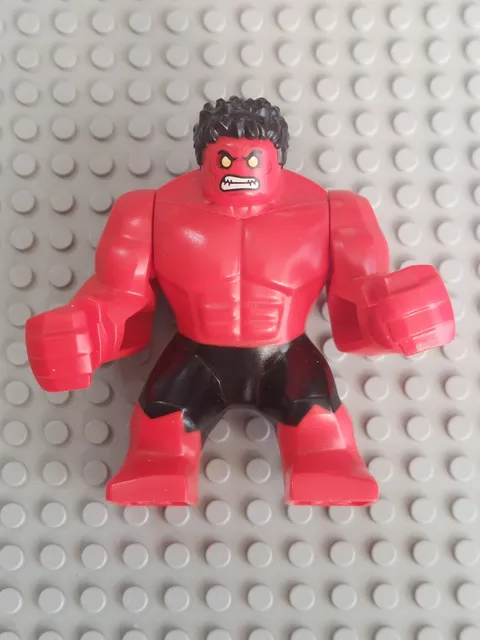 Lego 76078 - Red Hulk Minifigure - Used