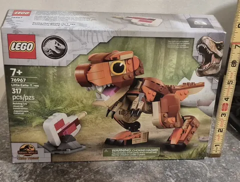 Legos NIB , Little Eater T-Rex Chaos Theory Figure Set
