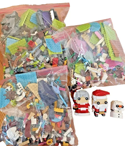 Lego Friends mixed 3lbs lot loose mini bricks, no manuals