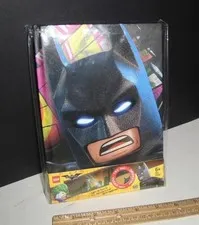Lego Batman Light Up Journal Book - Hard Cover - Eyes light up - New & Sealed