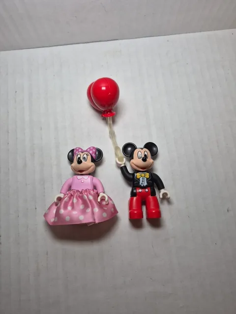 LEGO Duplo 10597 Disney Mickey & Minnie Mouse & Balloon Birthday Parade Figures