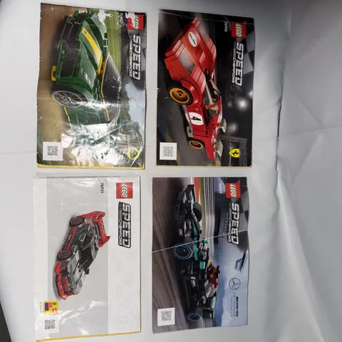 LEGO SPEED CHAMPIONS AMG PETRONAS 76909 Ferrari 76906 Lotus 76907 Mercedes 76921