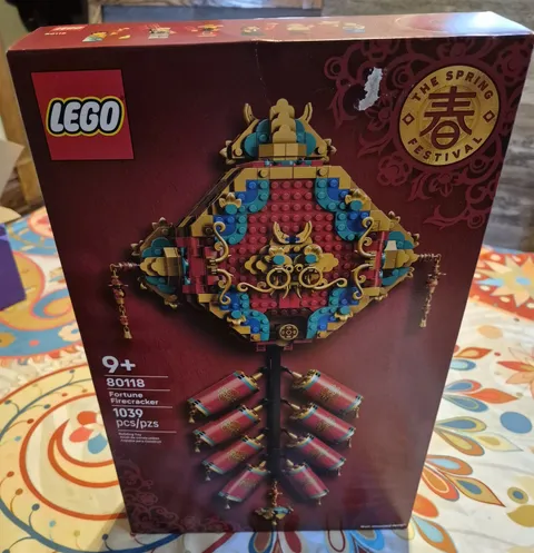NISB! LEGO Fortune Firecracker Spring Festival 80118, Complete Set