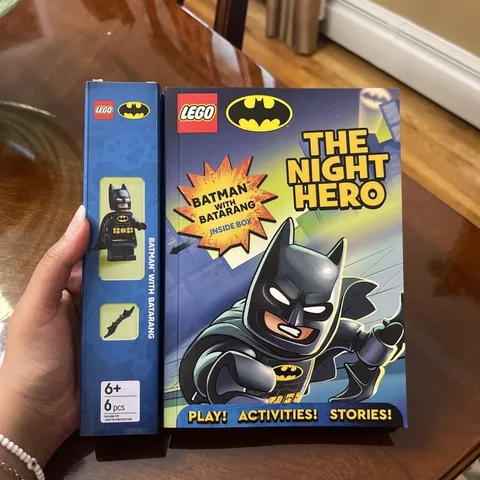 LEGO DC Batman The Night Hero Activity Book w/Batman Minifigure