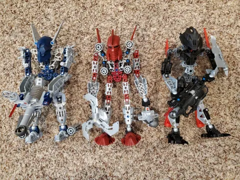 Lego Bionicle Mistika Tahu Gali Onua Set Of 3
